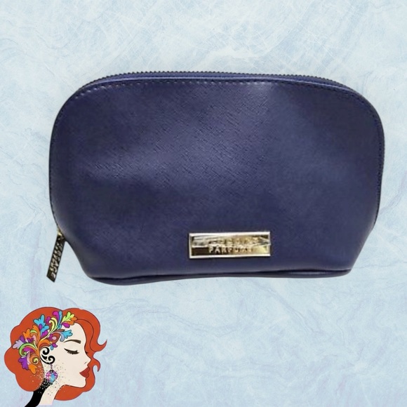 Versace Elegant Navy/Gold Women's Pouch/Clutch - Picture 6 of 11